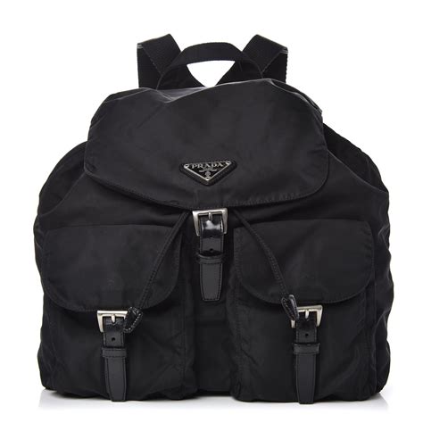 medium nylon backpack prada|prada nylon backpack review.